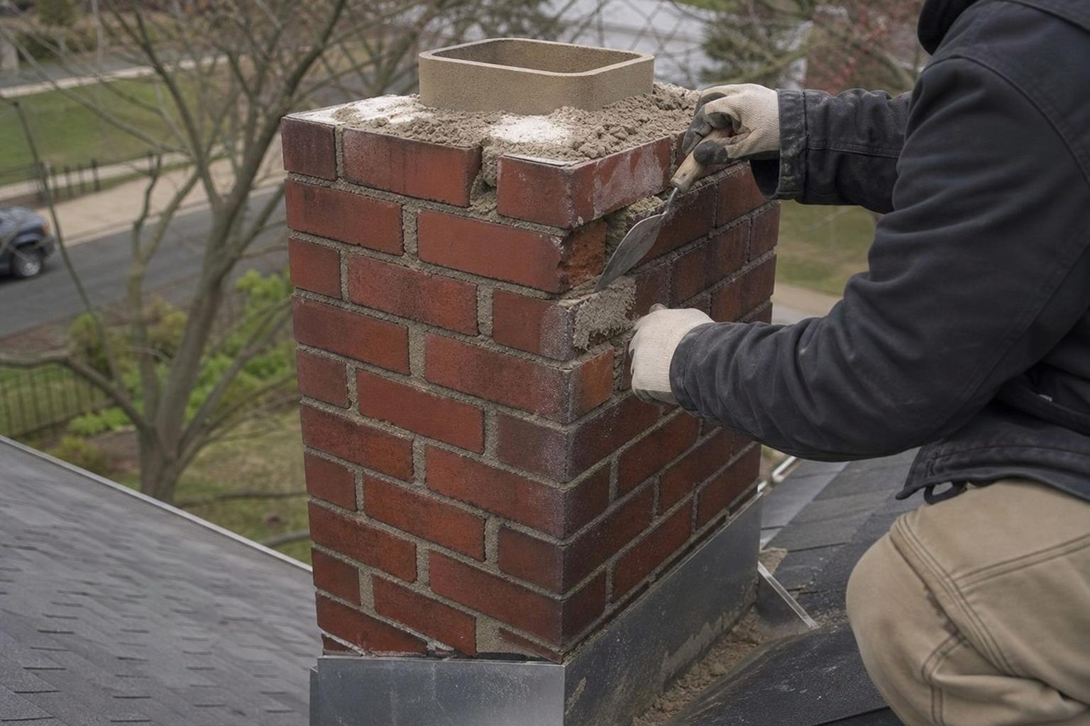 Chimney Cap Installation